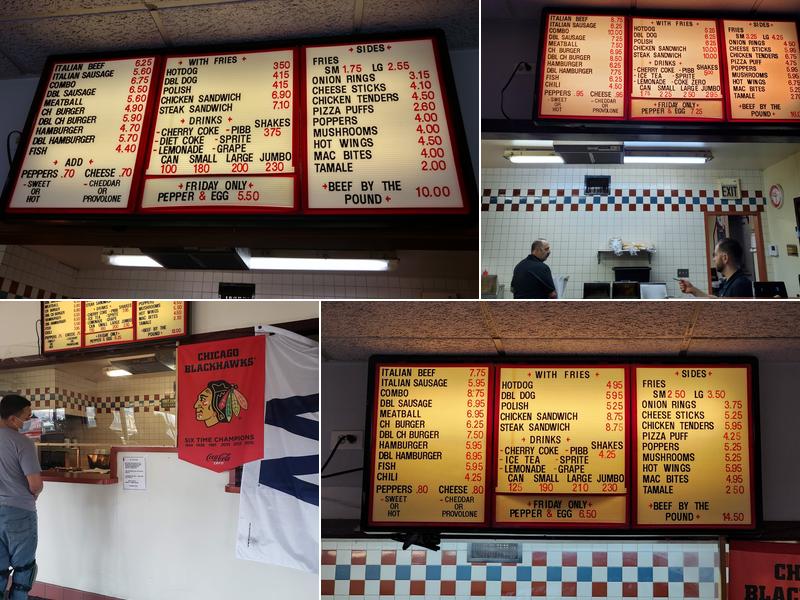 Jay's Beef of Harwood Heights Menu