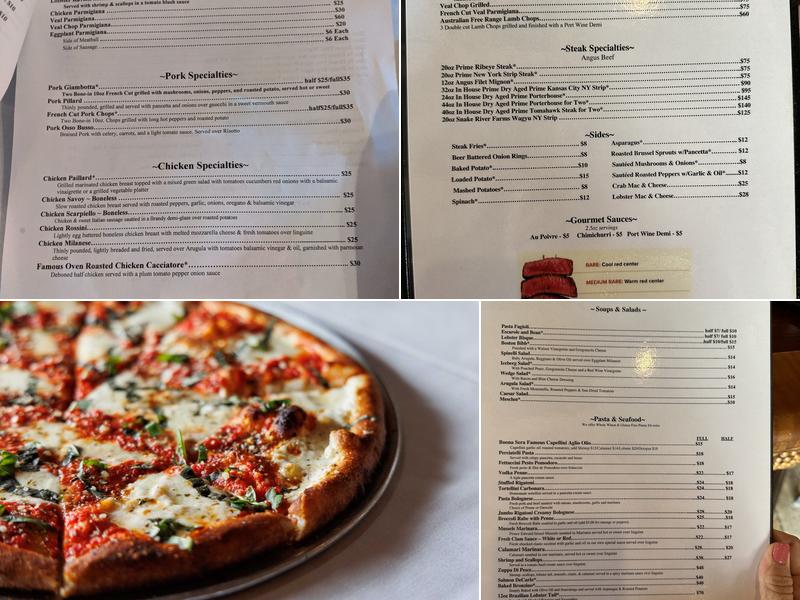 Buona Sera Menu