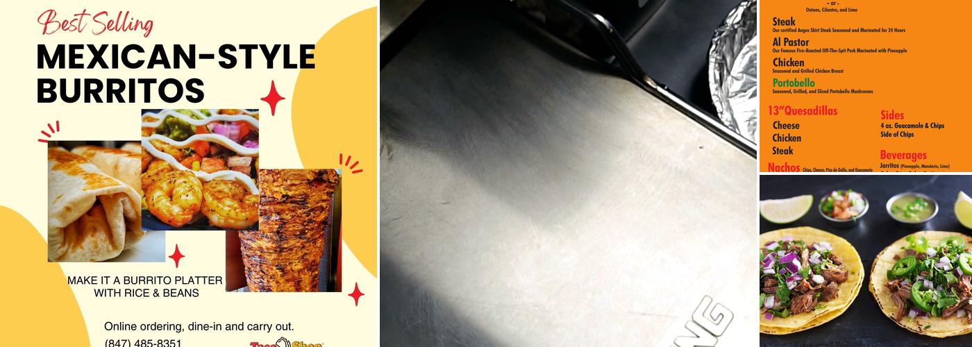 Taco Shop Menu