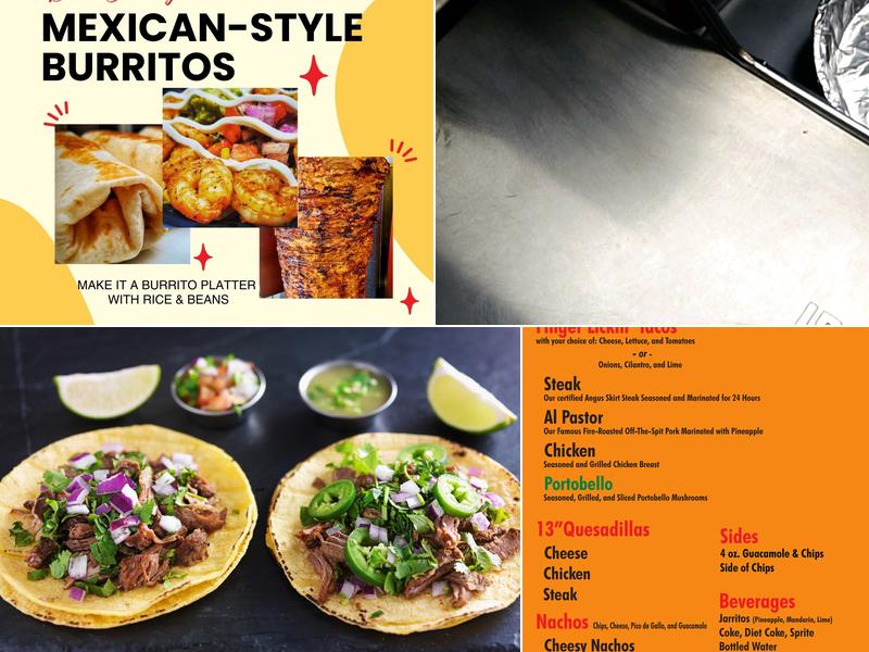 Taco Shop Menu