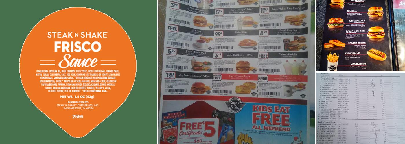 Steak 'n Shake Menu