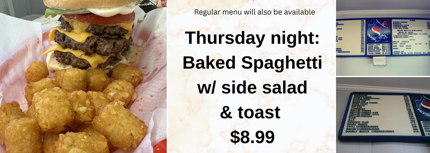 268 Grill Menu