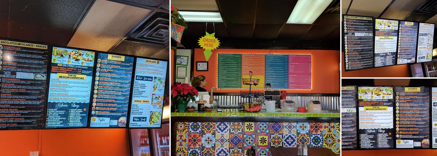 El Taco Shop Menu