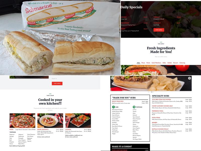 George's Menu