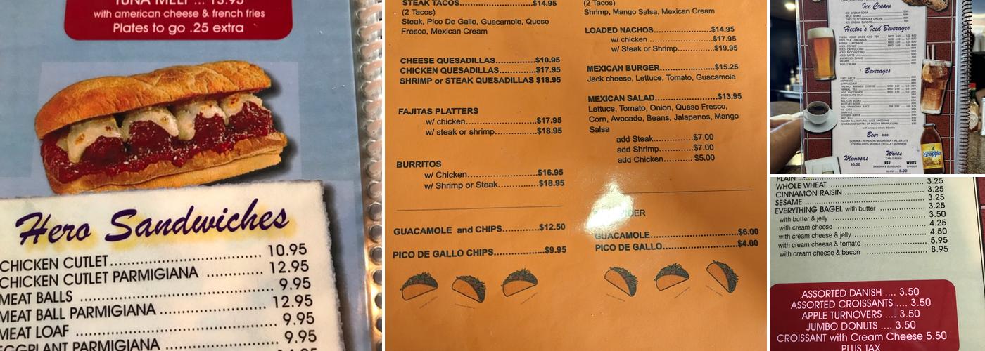 Hector's Cafe & Diner Menu