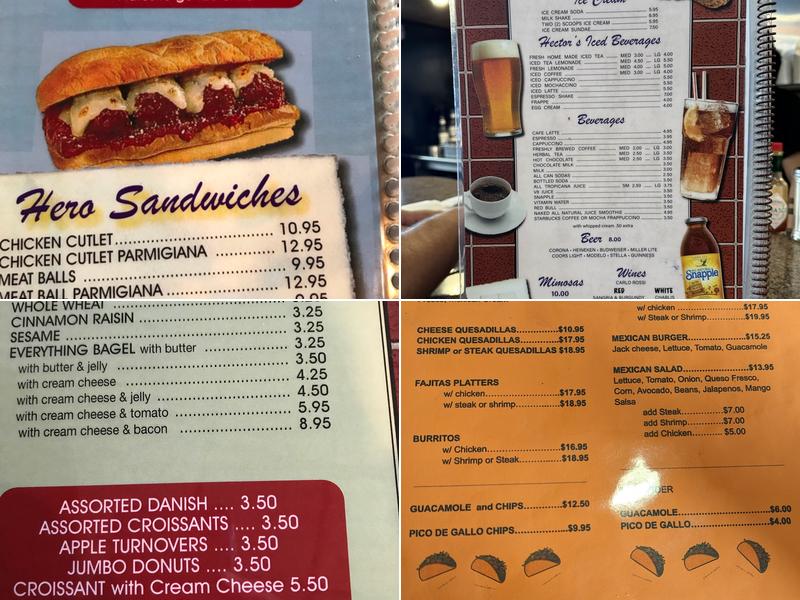 Hector's Cafe & Diner Menu