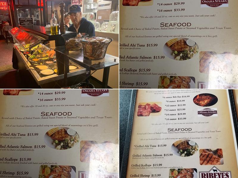 Ribeyes Steakhouse Beaufort Menu