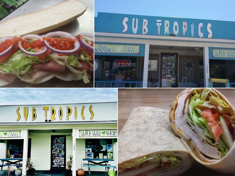 Sub Tropics 126 E Fort Macon Rd, Atlantic Beach