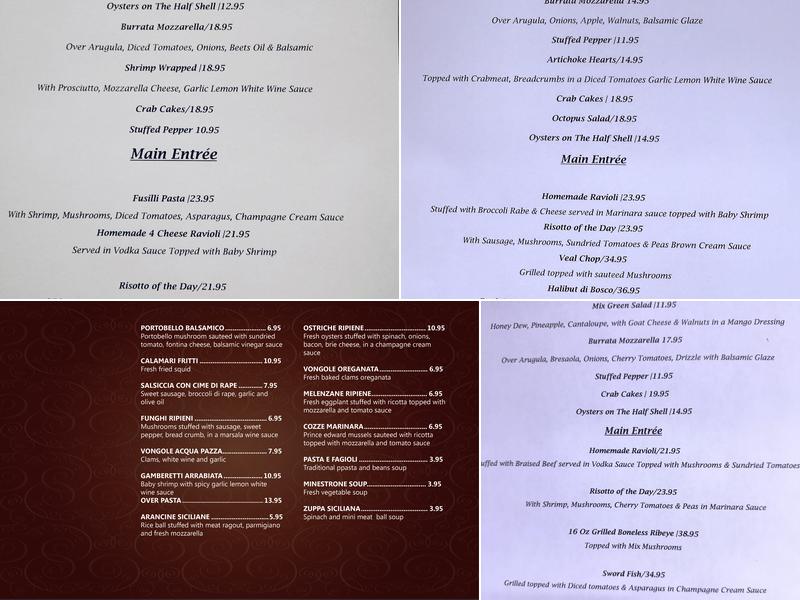 Lassoni Menu