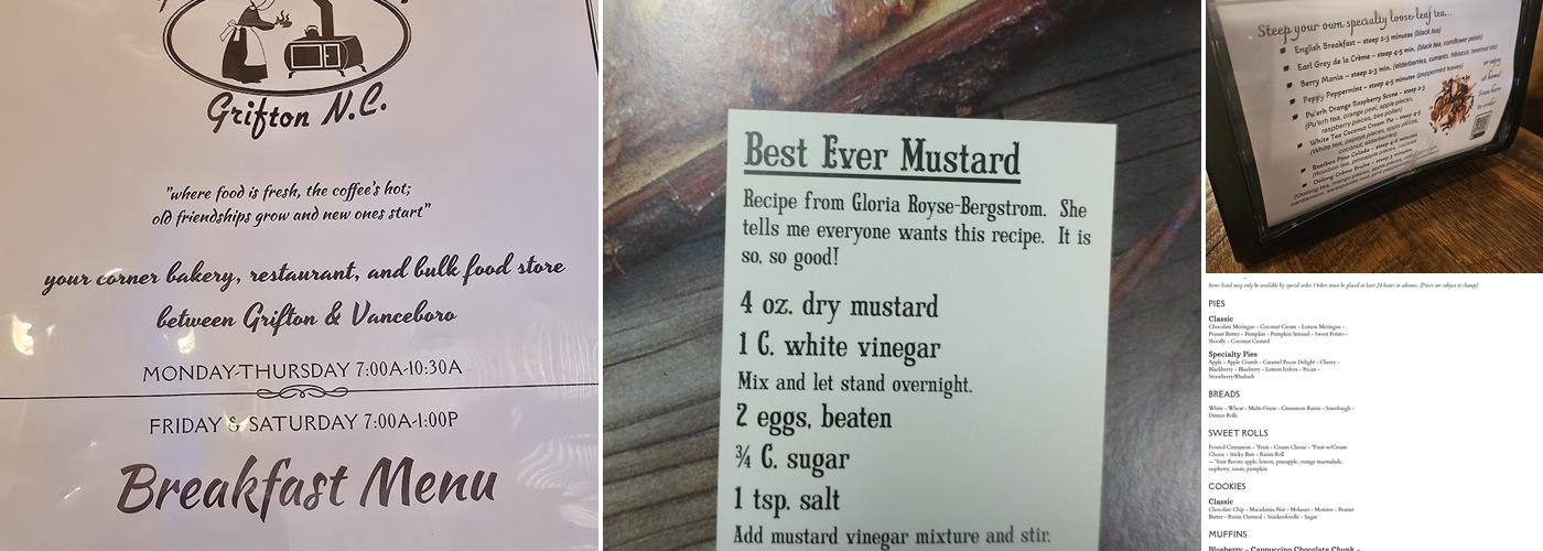 Yoder's Dutch Pantry Menu