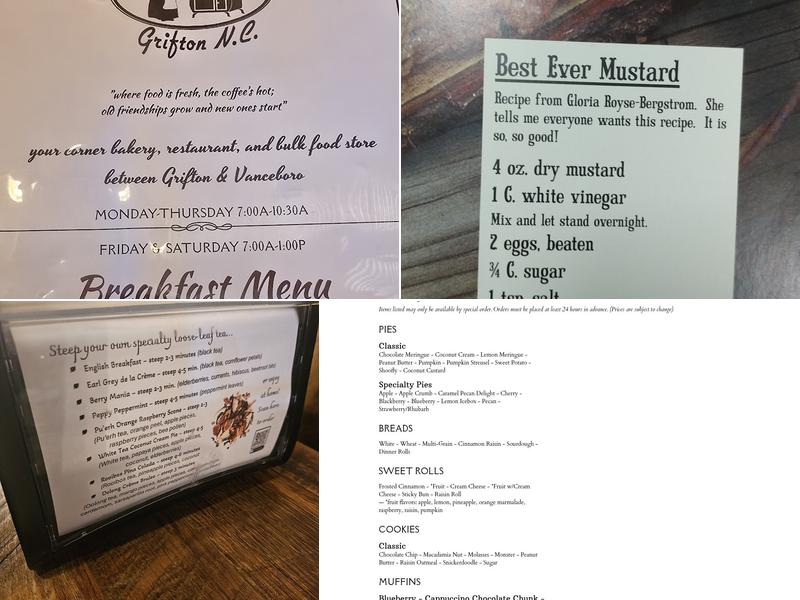 Yoder's Dutch Pantry Menu