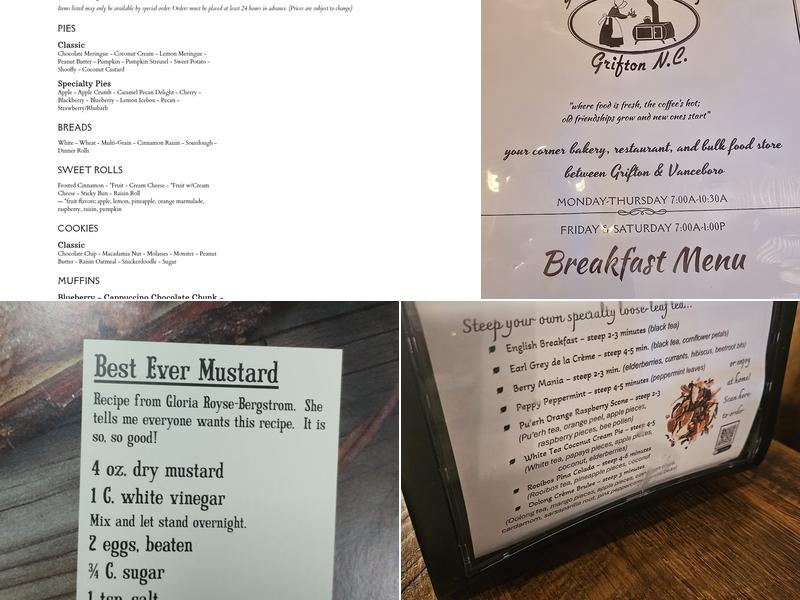 Yoder's Dutch Pantry Menu