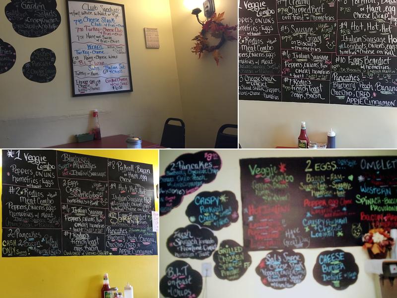 Rodio's Kitchen Menu