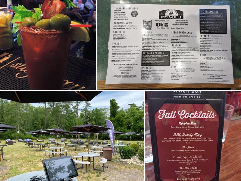 Pic-A-Lilli Inn Menu