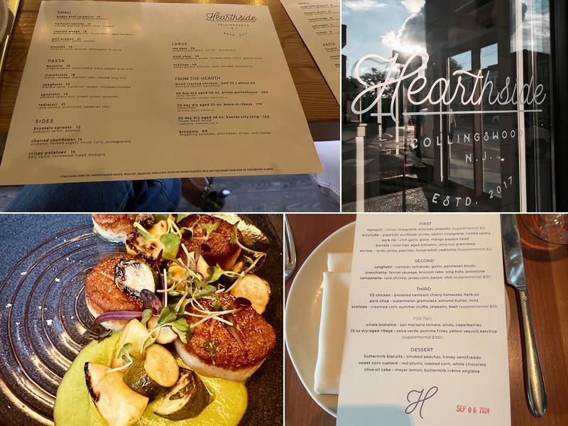 Hearthside Menu