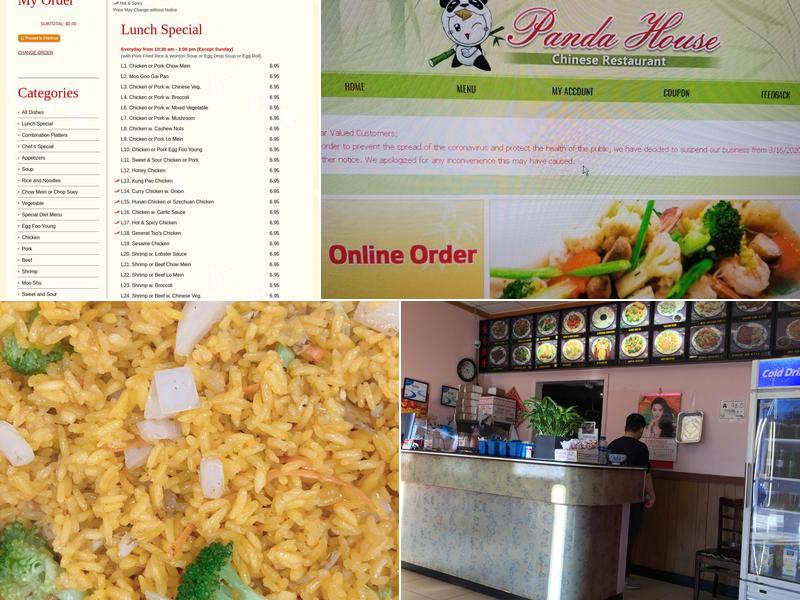 Panda House Menu