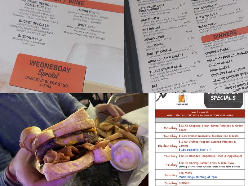 Fillin' Station Menu