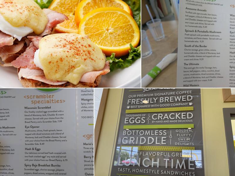 Scramblers Menu