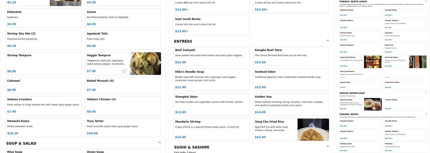 Friends Sushi & Bento Place Menu