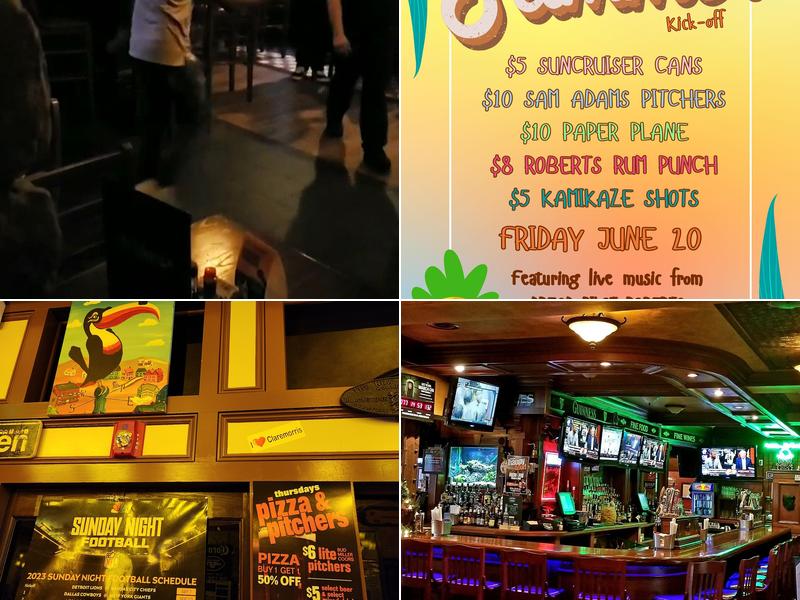 Willie McBride's Menu