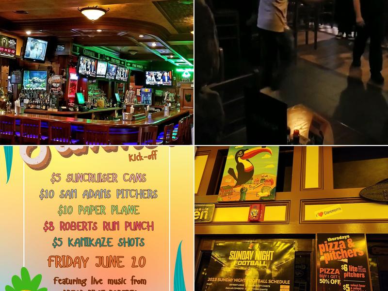 Willie McBride's Menu