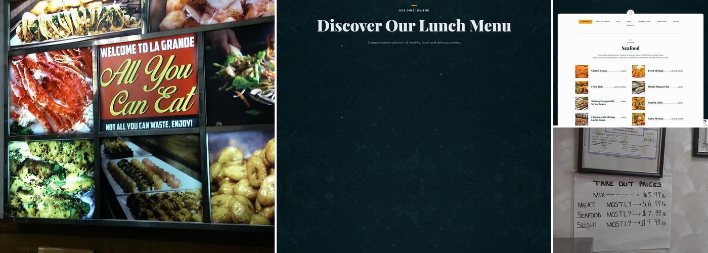 Boulevard Buffet Menu