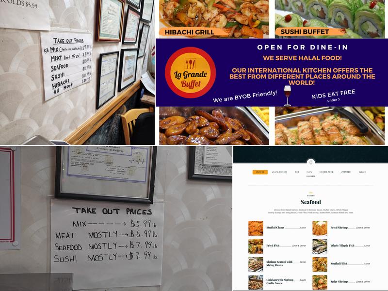 Boulevard Buffet Menu