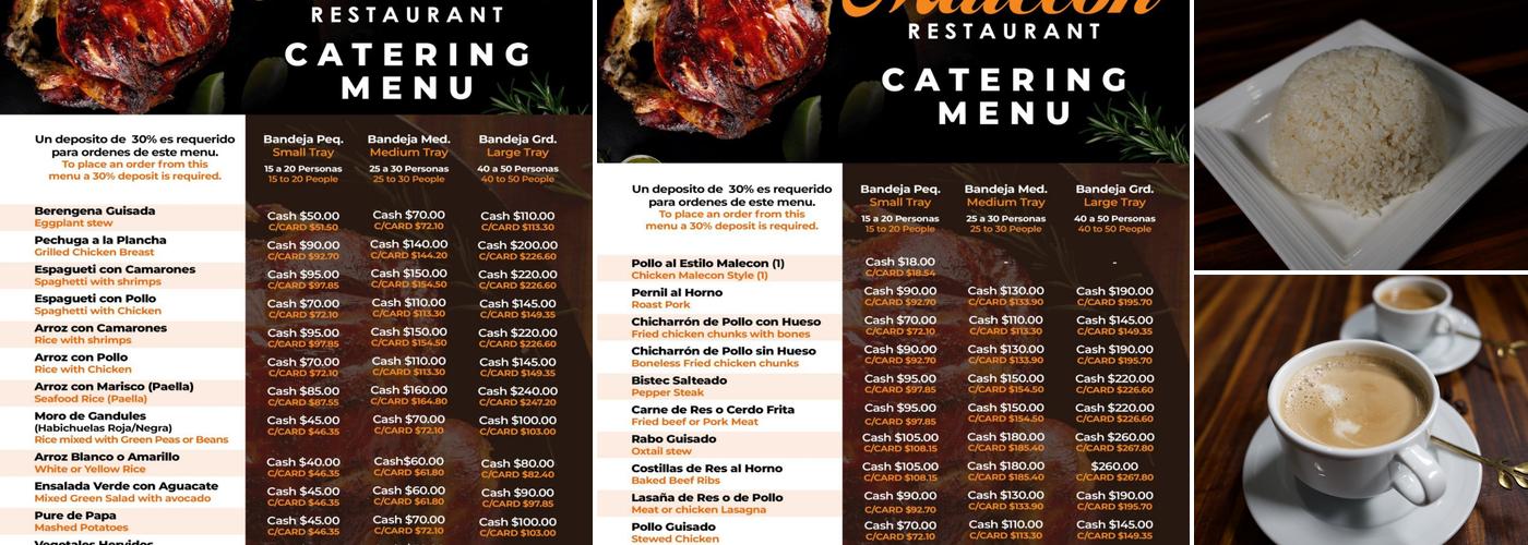 Malecon Menu