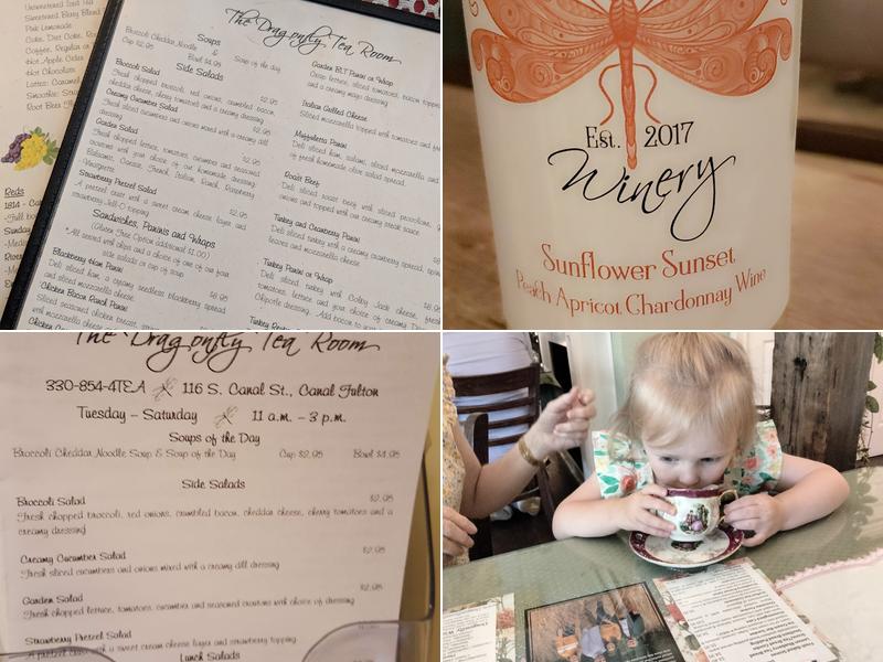Dragonfly Tea Room & Gift Shop Menu