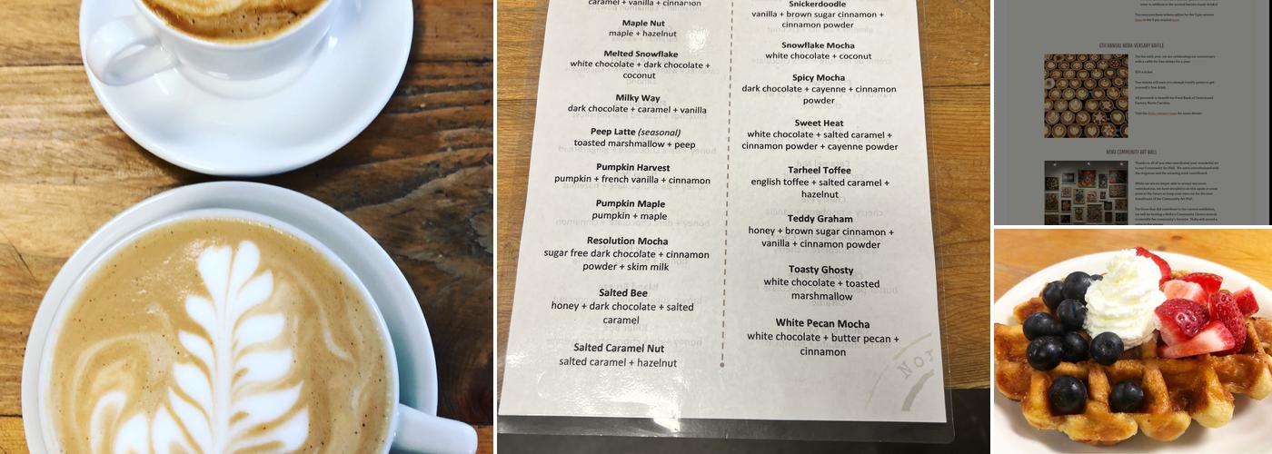 NoRa Cafe Menu
