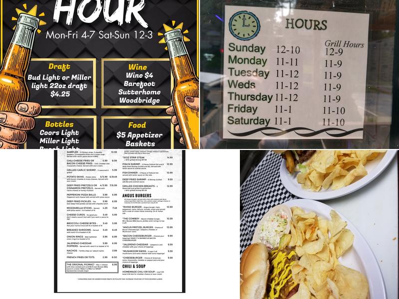 BG's Main Event Menu