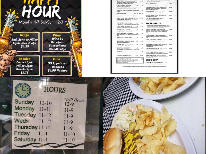 BG's Main Event Menu