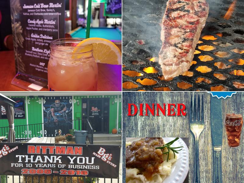 BG's Main Event 124 S Main St, Rittman