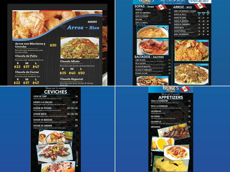 B-52's Lounge & Restaurant Menu