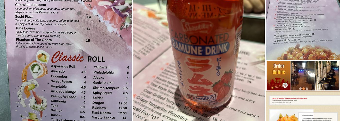 Fusha Asian Bistro & Sushi Menu