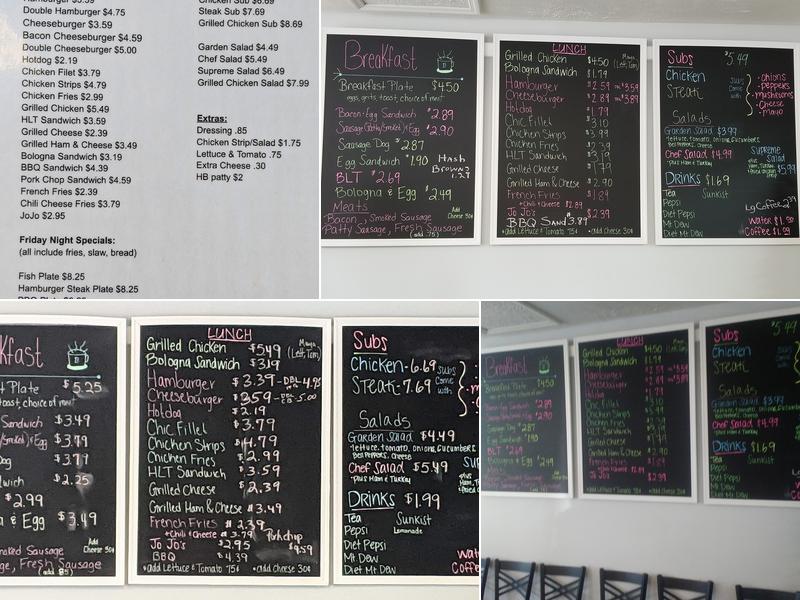Benson Grill Menu