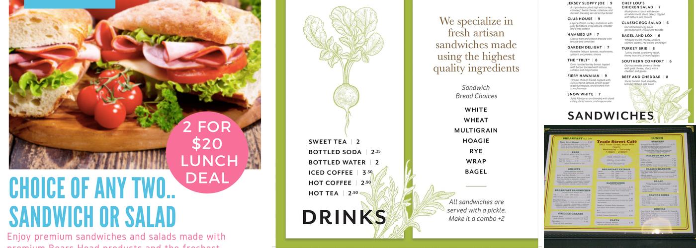 Elite Catering Menu