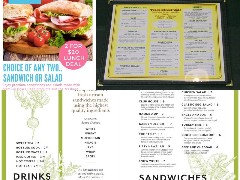 Elite Catering Menu
