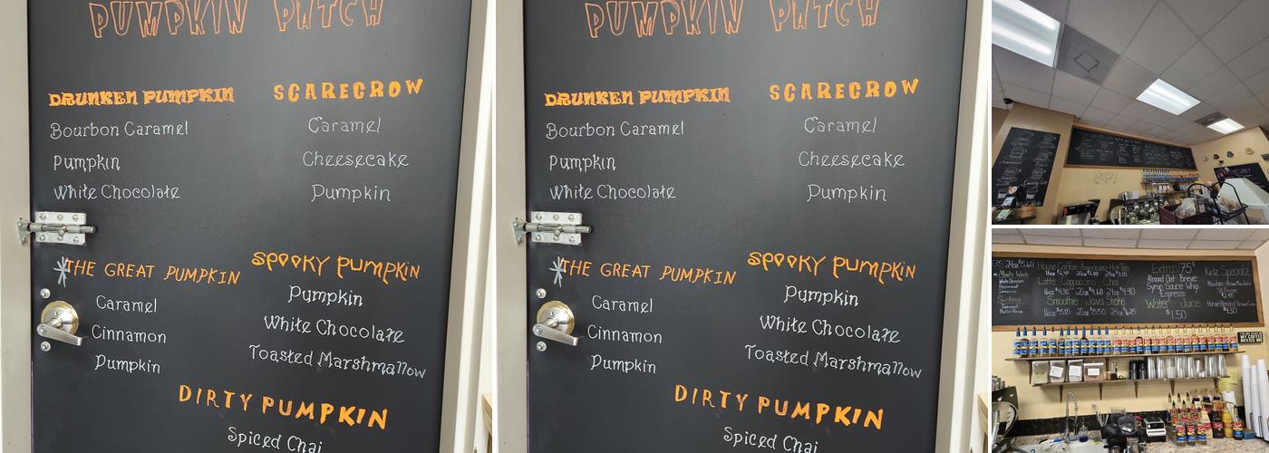 Something's Brewing Coffee Shop Menu