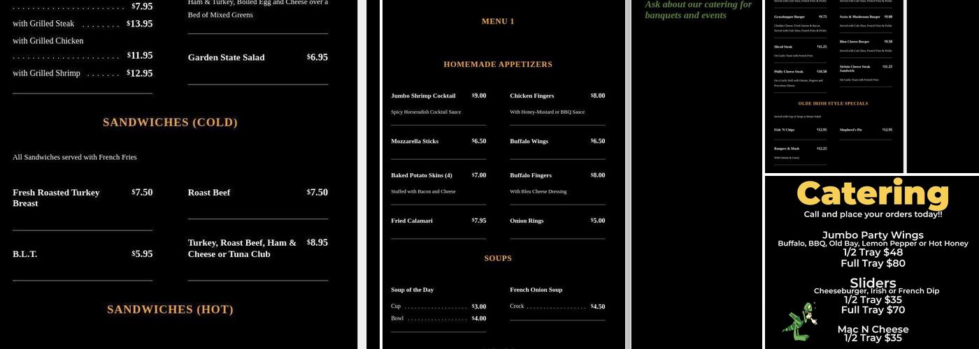 Grasshopper Menu
