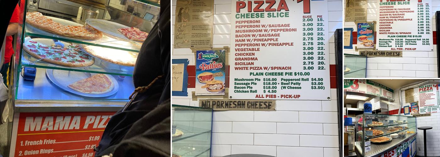 The Best Pizza Menu