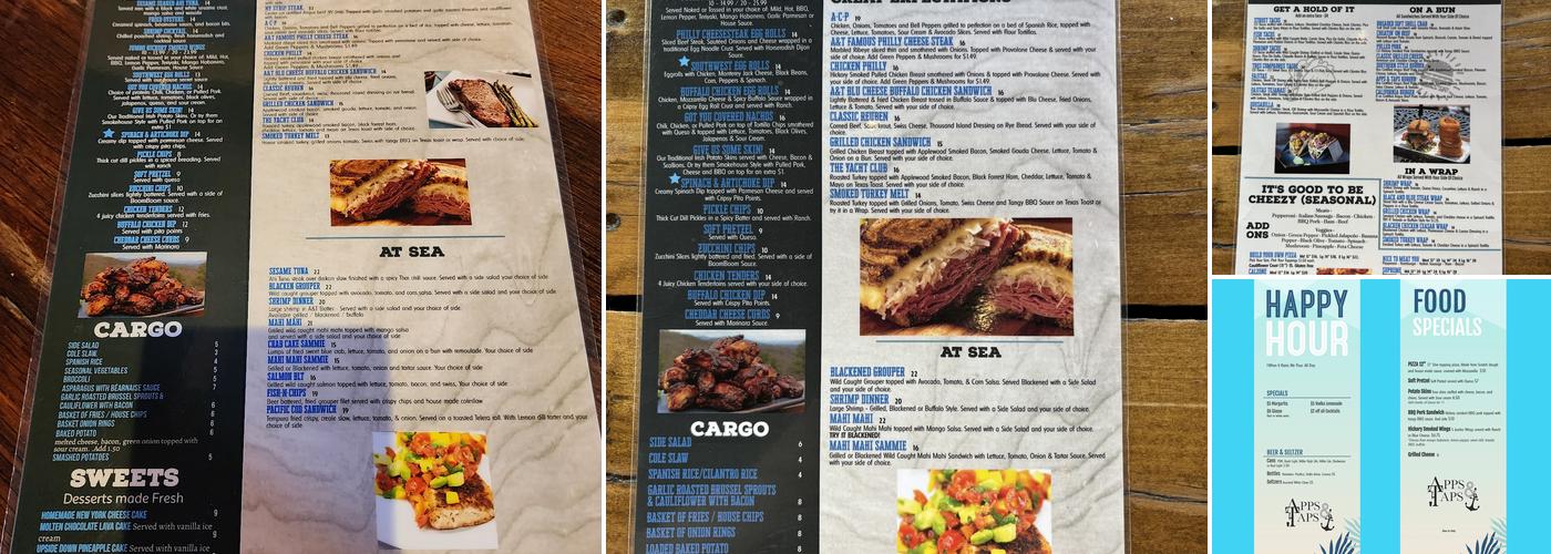 Apps & Taps Menu
