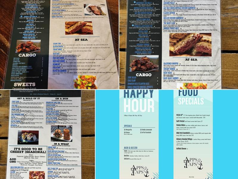 Apps & Taps Menu