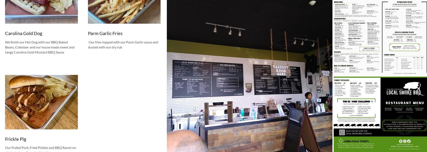 Local Smoke BBQ - Red Bank Menu