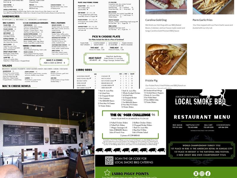 Local Smoke BBQ - Red Bank Menu