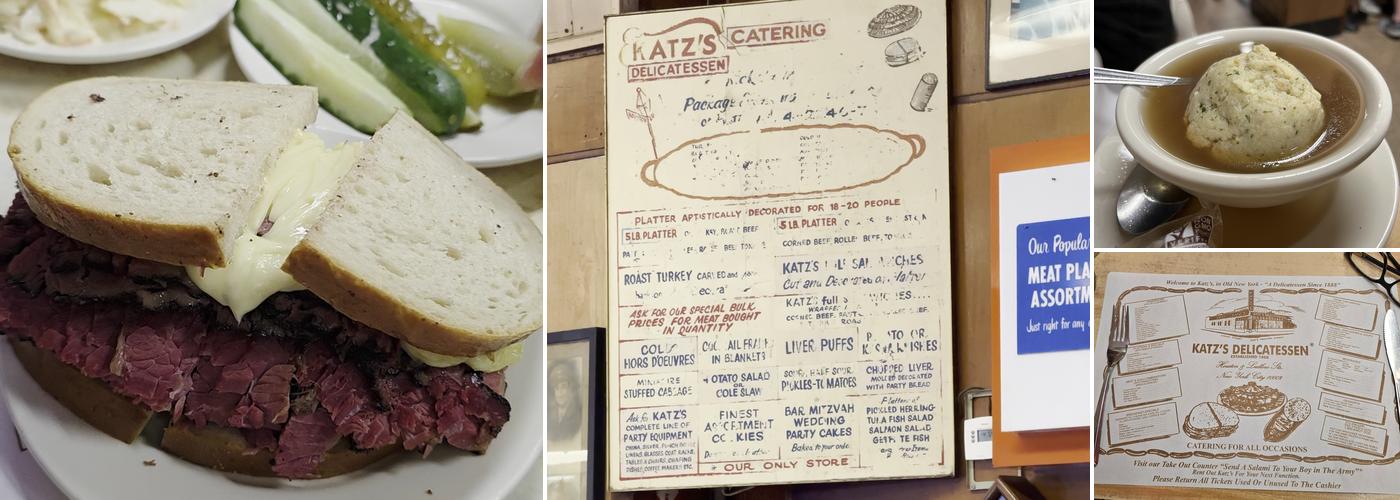 Katz's Delicatessen Menu