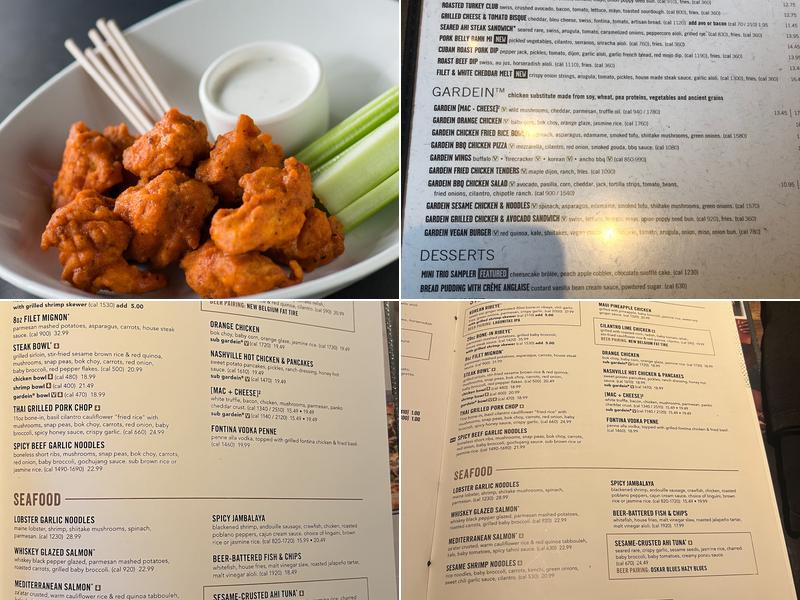 Yard House Menu