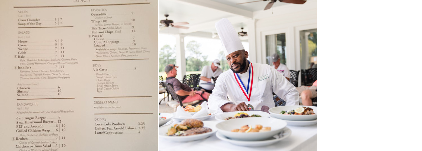Heartwood at Longleaf Menu