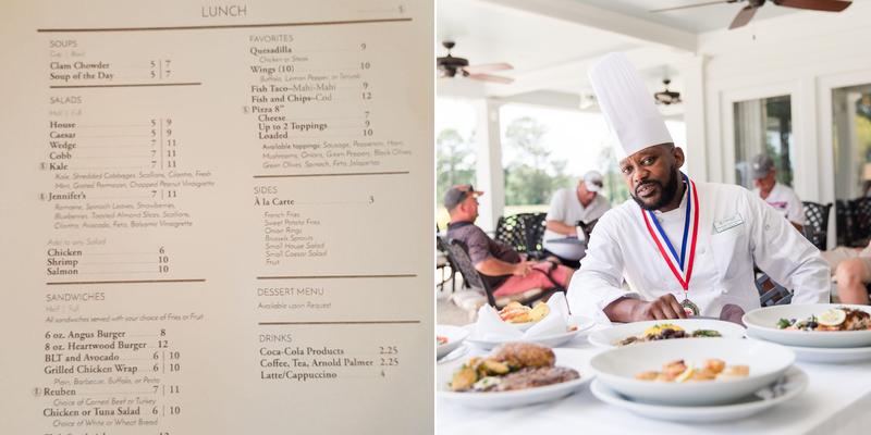 Heartwood at Longleaf Menu