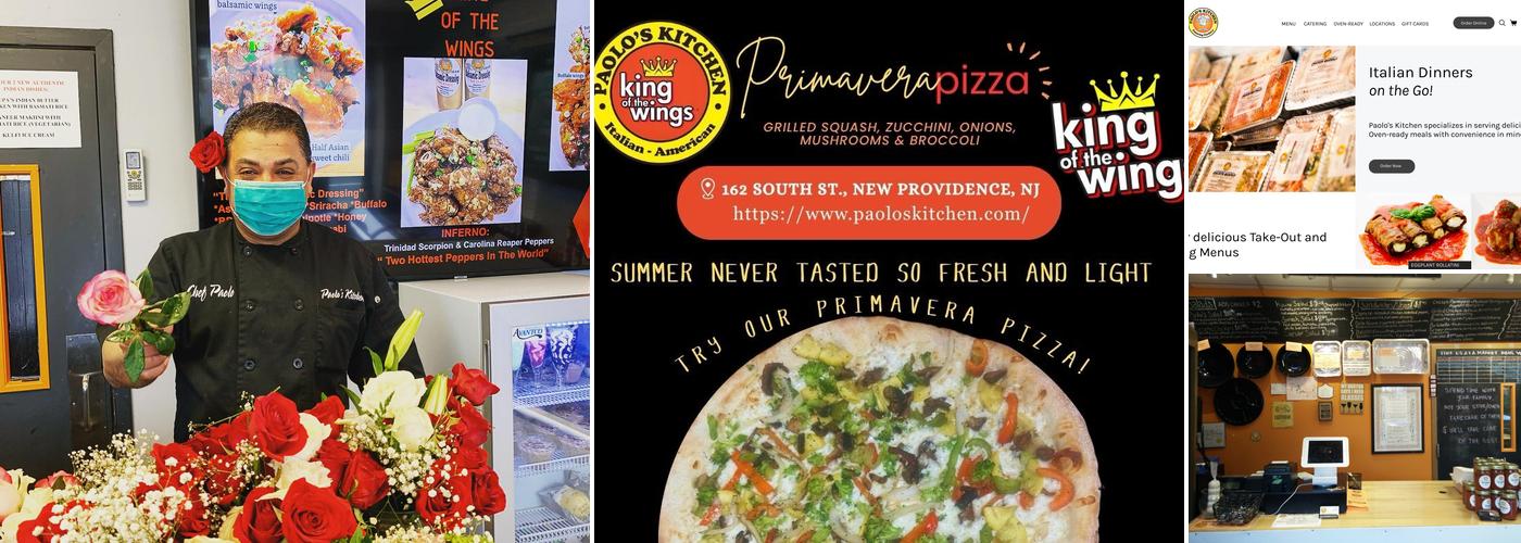 Paolo's Kitchen Menu